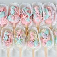 Mermaid Cakesicles Cake Pops Babyparty Geburtstag Geschenk Süßes von ODDAcake