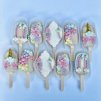 Sicles Cake Pops Einhorn Geburtstag Geschenk Baby Shower von ODDAcake