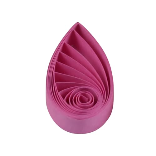 ODETOJOY 3mm Papierstreifen Fuchsie Quilling-Papierstreifen Quilling Streifen 3mm Rosa Boot von ODETOJOY