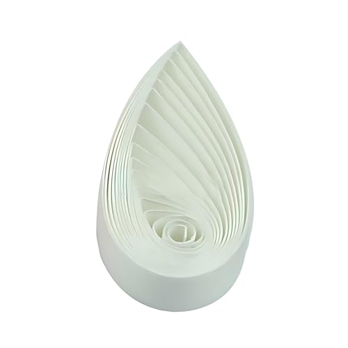 ODETOJOY Quilling Papierstreifen 3mm Creme Elfenbein quilling streifen 3mm quilling papier 120 Stück Länge 52cm Creme Elfenbein ODETOJOY Quilling Papierstreifen 3mm Creme Elfenbein quilling streifen 3mm quilling papier 120 Stück Länge 52cm Creme Elfenbein von ODETOJOY