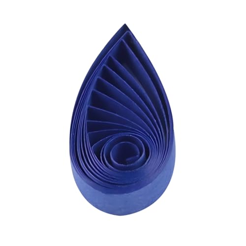 ODETOJOY Quilling Papierstreifen 5mm Streifen Papier Quilling Streifen Sets 120 Stücke Länge 54cm (Königsblau) von ODETOJOY