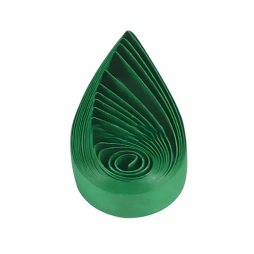 Quilling-Streifen, 5 mm, Papier-Quilling-Set, einfarbig, Stern, Origami-Papier, DIY, Handarbeit, einfarbige Quilling-Papierstreifen (Smaragd) von ODETOJOY