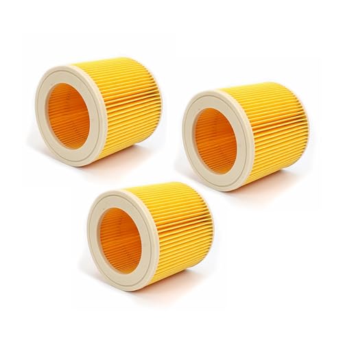 Kompatibel For Karcher, A2004 WD MV2 DS5600 Staubsauger-Filterelement-Ersatzteile(3 pcs) von ODILUXDCF