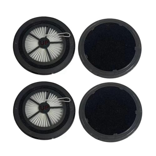 Kompatibel For Proscenic, P11 P10 P10pro Staubsauger-Filterelemente, Filter, Ersatzteile(4PCS Black) von ODILUXDCF