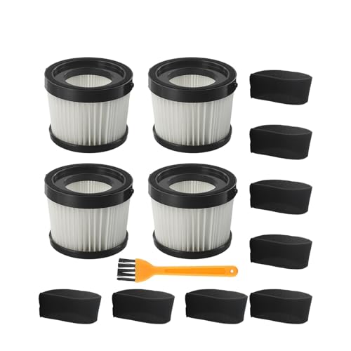 Kompatibel Mit DEWALT, DCV501 Staubsauger, Waschbar, 2/4-teilig, Anwendbarer Filterersatz(4 Pack) von ODILUXDCF
