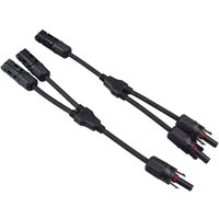 1 Paar professioneller MC4-Solarpanel-Kabelstecker, MC4 Y-Abzweigstecker mff/fmm, für Solar-Photovoltaik-Panel-System 1 Paar professioneller MC4-Solarpanel-Kabelstecker, MC4 Y-Abzweigstecker mff/fmm, für Solar-Photovoltaik-Panel-System von ODIPIE
