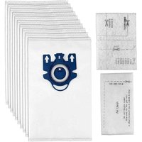 10 Ersatzbeutel mit 2 Filtern für Miele HyClean 3D Efficiency GN Classic C1 Complete C2 C3 S2000 S5000 S8000 Series Staubsauger – 9917730 von ODIPIE