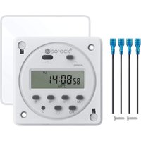 Pyygy - 12 v 16 a Steckdose, 16 Programme, digitaler Programmierer, programmierbare Zeitschaltuhr, Steckdose mit LCD-Digitalanzeige, Diebstahlschutz, von PYYGY