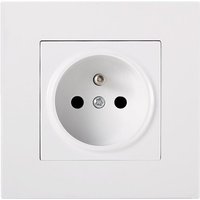 2P+T 16A Aufputzsteckdose - Weiß Aufputzinstallation 220-250V von ODIPIE