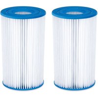 2er Set Filterkartuschen iii für Schwimmbecken 10,4 cm x h 20,3 cm von ODIPIE