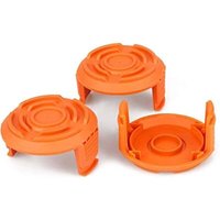Odipie - 3 Stück worx WA6531 Spulenabdeckung Ersatzspulenabdeckung für Worx Rasenmäher Odipie - 3 Stück worx WA6531 Spulenabdeckung Ersatzspulenabdeckung für Worx Rasenmäher von ODIPIE