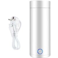 400 ml Mini-Wasserkocher und Mini-Thermoskanne, tragbarer Wasserkocher, elektrischer tragbarer Reise-Wasserkocher, 4 Minuten schnelles Kochen, 3-in-1 von ODIPIE