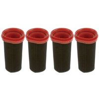 4er-Pack Filter für Bosch BBH3Z0025 BBH3PETGB BBH3251GB Akku-Staubsauger von ODIPIE