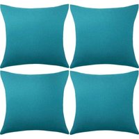 4er-Set dekorative Kissenbezüge für den Außenbereich, wasserdicht, quadratisch, für Terrasse, Balkon, Garten, Kissenbezug für Couch, Bett, Deck, 4er-Set dekorative Kissenbezüge für den Außenbereich, wasserdicht, quadratisch, für Terrasse, Balkon, Garten, Kissenbezug für Couch, Bett, Deck, von ODIPIE