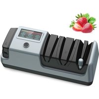 5 in 1 Elektrischer Messerschärfer-3 Rotationsgeschwindigkeiten einstellbare elektrische Messerschärfer, geeignet für Messer mit gerader Klinge, von ODIPIE