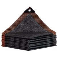 50 % Sonnenschutznetz, winddichte Schleier mit robusten Netzösen zum Schutz vor UV-Strahlen, Pflanzen, Schwarz, für Gartenblumen, Gewächshaus, 50 % Sonnenschutznetz, winddichte Schleier mit robusten Netzösen zum Schutz vor UV-Strahlen, Pflanzen, Schwarz, für Gartenblumen, Gewächshaus, von ODIPIE