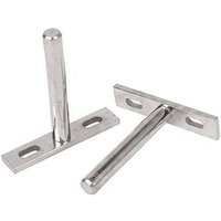 6 Stück 10 mm unsichtbare schwebende Regalhalterungen, versteckte Befestigung, Metallregale, Wandhalterung für DIY-Wandregale 6 Stück 10 mm unsichtbare schwebende Regalhalterungen, versteckte Befestigung, Metallregale, Wandhalterung für DIY-Wandregale von ODIPIE