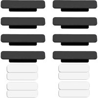8 Stück Selbstklebende Möbelgriffe, Selbstklebender Schubladengriff, Selbstklebender Küchengriff, für Türen, Fenster, Schubladen, Schränke, von ODIPIE