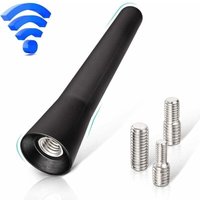 Odipie - Auto-FM-DAB-Antenne, 6,5 cm kurze Mini-Autoradio-Antenne mit leistungsstarkem FM/AM/DAB-Empfang von ODIPIE