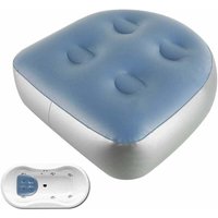 Badewannenkissen-Sitz, Aufblasbares Massagekissen für Spa und Whirlpool, Spa-Badewannenkissen, 47 x 37 x 15 cm von ODIPIE