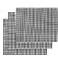Barbecue Grill Antihaft-Grillmatte 3-teilig – wiederverwendbares hitzebeständiges Grill-Backblech, für Grillen im Innen- und Außenbereich von ODIPIE