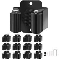 Besenhalter, 12 Stück Besenhalterung Wand, Werkzeughalter Wand, Gerätehalter Wand Besen aufhänger für Wischmopp, Besen, Schaufel von ODIPIE