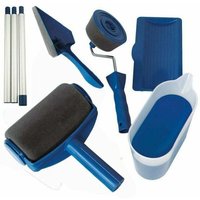 Farbroller-Set mit 6 Malwerkzeugen, mit integriertem Behälter, Anti-Tropf- und Antifouling-System, einfach zu bedienen von ODIPIE
