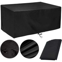 Gartentisch-Abdeckung 160 x 100, Gartenmöbel-Abdeckung 160 x 100 x 75 cm, rechteckig, wasserdicht, für den Außenbereich, Schutzplane, UV-Schutz, Gartentisch-Abdeckung 160 x 100, Gartenmöbel-Abdeckung 160 x 100 x 75 cm, rechteckig, wasserdicht, für den Außenbereich, Schutzplane, UV-Schutz, von ODIPIE