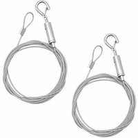 Hakenkabel aus Edelstahl, verstellbar, Vorhangkabel, Kronleuchterseil für Bilderrahmen, Wäscheleine für den Außenbereich, Befestigungen für Hakenkabel aus Edelstahl, verstellbar, Vorhangkabel, Kronleuchterseil für Bilderrahmen, Wäscheleine für den Außenbereich, Befestigungen für von ODIPIE