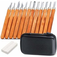 Holzwerkzeug, Gravierwerkzeug-Set mit Schleifstein / Aufbewahrungstasche Holzwerkzeug, Gravierwerkzeug-Set mit Schleifstein / Aufbewahrungstasche von ODIPIE