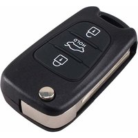 Keyless Access 3 Tasten Flip Folding Remote Key Shell Ersatz für Hyundai i20 i30 i35 iX20 iX35 CWTWB1U751 1788D-WB1U751 TWB1U751 von ODIPIE