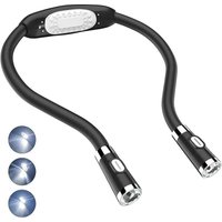 LED-Leselicht, Halslampe, freihändiges, flexibles LED-Nachtlicht um den Hals, batteriebetrieben, für Heimwerken, Stricken, Reparieren, Camping, LED-Leselicht, Halslampe, freihändiges, flexibles LED-Nachtlicht um den Hals, batteriebetrieben, für Heimwerken, Stricken, Reparieren, Camping, von ODIPIE