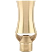 Odipie - Messing-Eisturm-Teich-Wasserfall-Zedernwasserbrunnen-Sprühdüse, verstellbarer Kopf, zedernförmiger Beckenfluss-Sprinklerkopf (1/2''3/4'') von ODIPIE