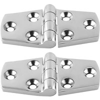 Odipie - Möbelscharniere, Scharniere, Hardware, robuste Bootsscharniere, Plattformschränke, 2 Stück, 38 mm x 76 mm Odipie - Möbelscharniere, Scharniere, Hardware, robuste Bootsscharniere, Plattformschränke, 2 Stück, 38 mm x 76 mm von ODIPIE