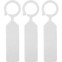 [NIEMALS VERWENDET] 100 Stück Etiketten, Pflanzen, Markierung, Kunststoff, wasserdicht, für Pflanzen, Bäume, dicke Kunststoff-Garten-Hängeetiketten, von ODIPIE