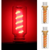 [NIEMALS VERWENDET] 2 Stück Retro-Autolampen,Plug-in USB Led Innenbeleuchtung mit Touch und dimmbar,Auto USB Nachtlicht,Tragbare Mini LED von ODIPIE