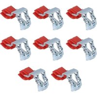 [NIEMALS VERWENDET] 8 Stück Spülbecken-Befestigungsclips, Unterbau-Spülbecken-Clips, Spülbecken-Montageclip, Küchenspüle-Clips, Installation, von ODIPIE