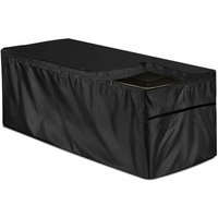 Odipie - niemals verwendet] Abdeckhaube für Gartenbox 130 x 60 x 71 cm, wasserdichte Abdeckung für Gartenbox/Aufbewahrungskoffer, Schutzhülle für von ODIPIE