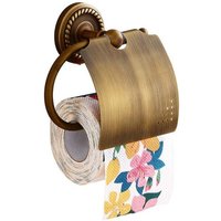 [NIEMALS VERWENDET] Antik Toilettenpapierhalter Retro Papierhalter Messing Klopapierhalter für Küche Badzimmer WC von ODIPIE
