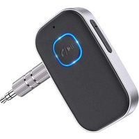 [NIEMALS VERWENDET] Bluetooth 5.0 Auto-Empfänger, Auto-Bluetooth-Adapter, 3,5-mm-AUX-Buchse mit kabelloser Geräuschunterdrückung für von ODIPIE