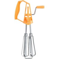 [NIEMALS VERWENDET] Handmixer, manueller Schneebesen aus Edelstahl, rotierender Küchenmixer, Backwerkzeug für Schlagsahne, Schneebesen und Gebäck von ODIPIE