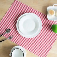 [NIEMALS VERWENDET] Küchentuch (3er-Set) – 40 x 60 cm – kariertes Handtuch im Retro-Design – zum Trocknen von Geschirr und Händen – mehrfarbig von ODIPIE