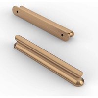 [NIEMALS VERWENDET] Set mit 10 Gold Schubladengriffe Metall Schrankgriffe mit Schrauben Moderne Türgriffe für Kommode Küchenschränke Schreibtische von ODIPIE