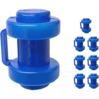 [NIEMALS VERWENDET] Trampolin-Stangen-Endkappe für Trampolin-Netzstangen, Sicherheitsnetz-Ersatzteil, Packung mit 8 schützenden Endkappen für von ODIPIE