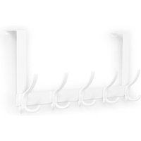 [NIEMALS VERWENDET] Türhaken zum Einhängen mit 15 Haken, Türgarderobe zum Einhängen für Badezimmer, flexible Kleiderhaken Tür, Türhaken Innenseite von ODIPIE