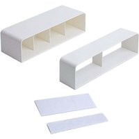 Odipie - niemals verwendet] Verstellbarer Schirmhalter zur Wandmontage, stanzfrei, verstellbarer Schirmständer zur Wandmontage mit Haken (weiß), von ODIPIE