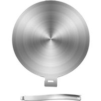 [NIEMALS VERWENDET] Wärmeverteilerplatte aus Edelstahl für Induktionsherde, für Töpfe und Pfannen, mehrere Größen 13/20/24/28 cm, Küchenzubehör (24 von ODIPIE