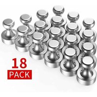 Neodym-Magnete, N52-Metallmagnete, extrem stark, 18 Stück, 12 x 16 mm, Edelstahl-Kegelmagnete, Kühlschrankmagnete für Magnettafeln, Whiteboards Neodym-Magnete, N52-Metallmagnete, extrem stark, 18 Stück, 12 x 16 mm, Edelstahl-Kegelmagnete, Kühlschrankmagnete für Magnettafeln, Whiteboards von ODIPIE