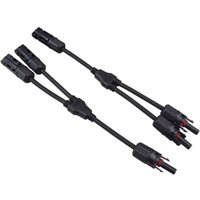 Odipie - niemals verwendet] 1 Paar professioneller MC4-Solarpanel-Kabelstecker, MC4 Y-Abzweigstecker mff/fmm, für Solar-Photovoltaik-Panel-System von ODIPIE