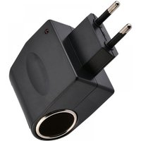 Odipie - niemals verwendet] 1 Stück AC-Zigarettenanzünder-Adapter, Kfz-Steckdose, Haushalts-AC/DC-Zigarettenanzünder-Adapter 220 v auf 12 v von ODIPIE